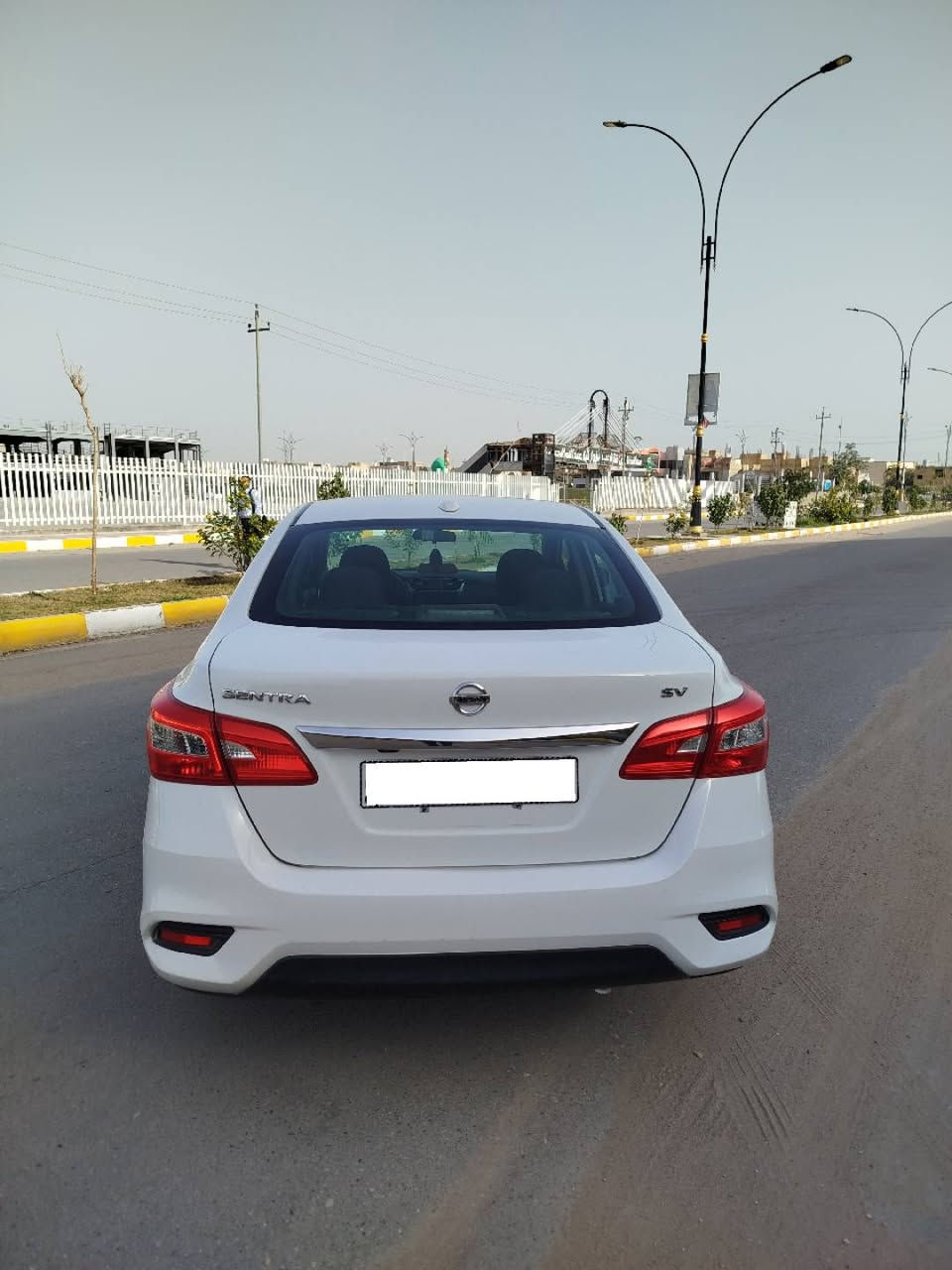 2018 SV نيسان سنترا
ماشية 58 ميل
ضربتها موضحة بالصورة
رقم وهزه جديدة 
السيارة ما ناقصها اي شي 
مكاني ناصرية 
105$
***********
