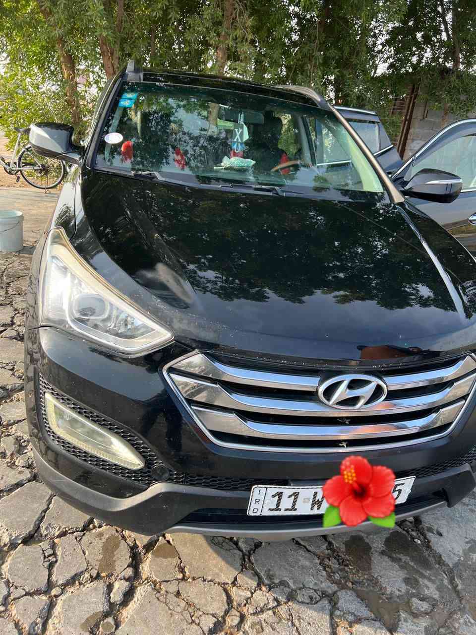 للبيع سنتافي موديل 2014 رقم بغداد انكليزي بأسمي فول مواصفات بيها بارد مقدار شبر بالبنيد ورش صبغ كذلك مقدار شبر بقبق الجنطه محرك 6 سلندر جاهزه من كلشي مكاني بغداد للاستفسار الاتصال ***********
