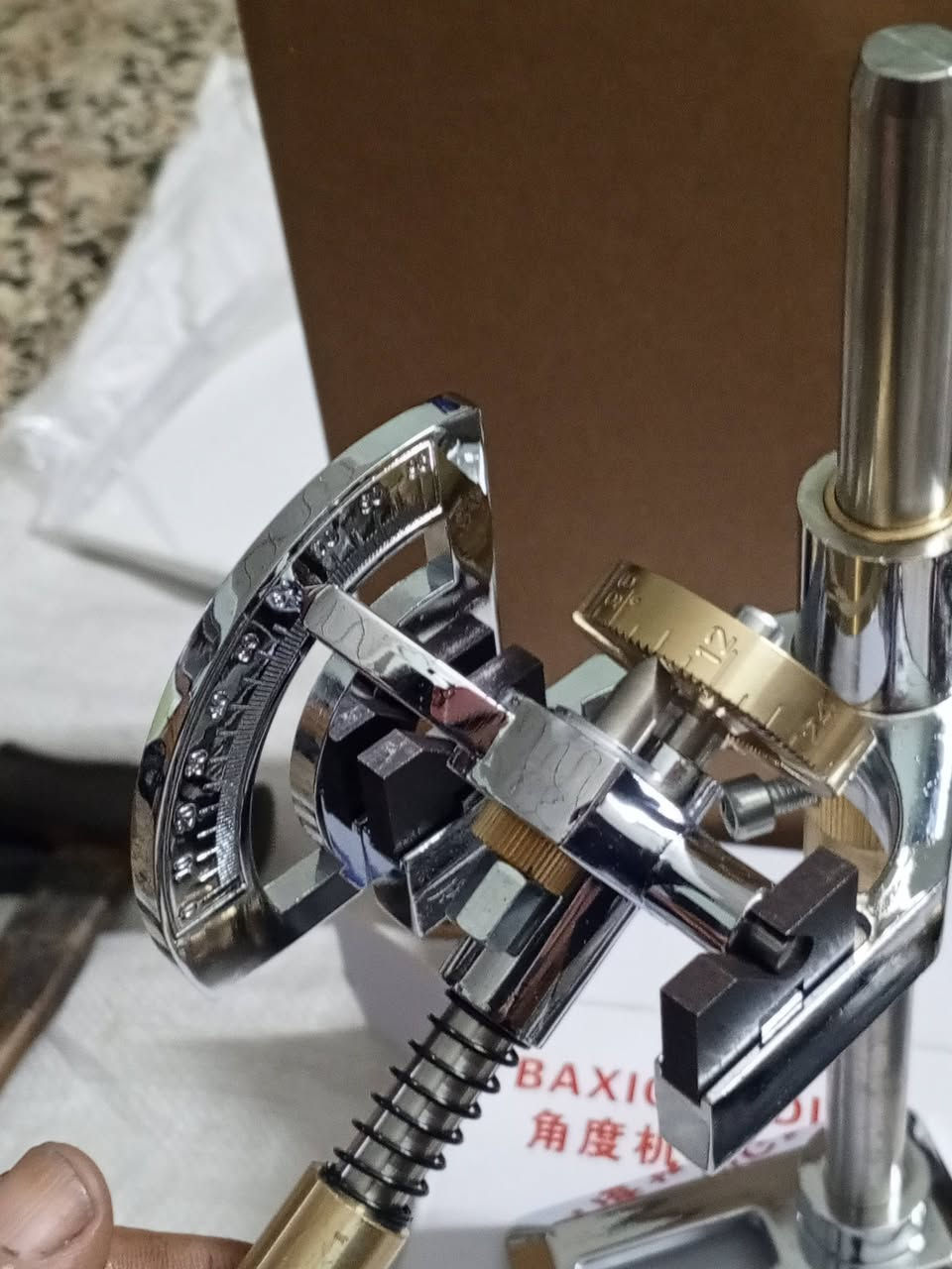 جهاز صقل احجار كريمه لدى مكتب العباس *********** وات ساب
