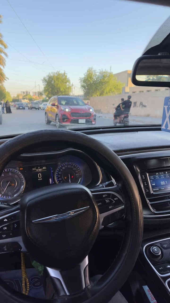 سلام عليكم 
       
كرايسلر سي.  c200 
               
موديل 2016
محرك 4 سلندر 2400 
تخم تاير اخو الجديد 
السياره بيها 3 قطع

رقم بغداد بأسمي أنكليزي 
•  مواصفات السيارة 
•  بصمة تشغيل
•  تشغيل عن بعد 
•  بصمة ابواب 
•  بصمة جنطة
•  كير ماوس 9 نمر
•  كامرة خلفية دوارة
•  تحكم استيرن
•  مانع انزلاق
•  ويل 
•  كشنات كهربائية
•  تحكم مري 
•  لد امامي ابيض 
•  لايت عالي ناصي (( زنون منضومة كامله ب 300$))
•  هند بريك بصمة
•  بلوتوث + حاكية
•  مدخل AUX + USB
•  تخم تاير اخو الجديد
-حساس اطارات
باتري جديد وبي ضمان سنه 

السعر95 مجال بسيط حك الجية
مكان السياره  بغداد الحريه
***********
