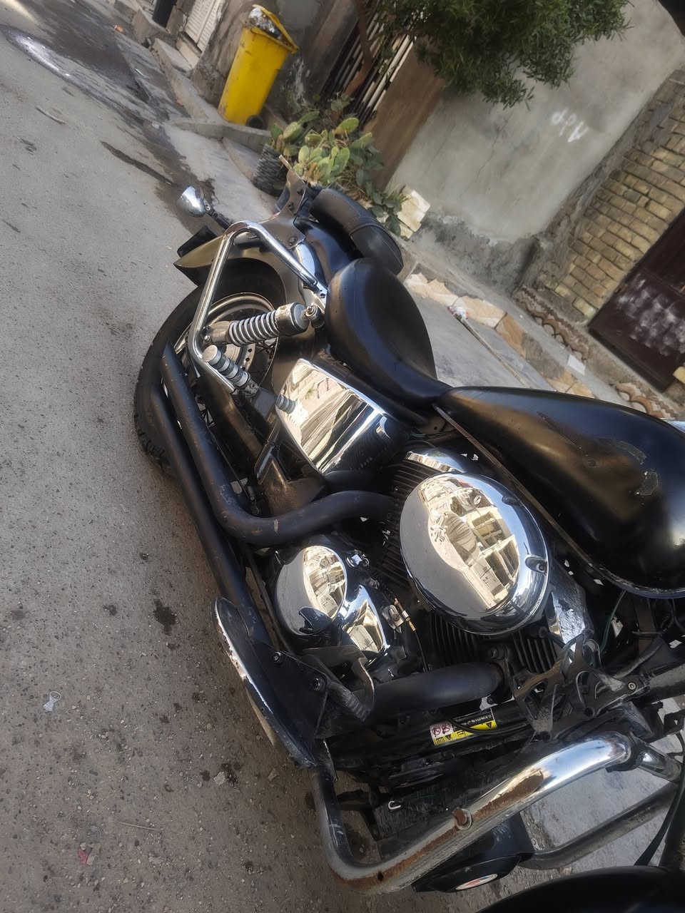 للبيع هوندا شادو 400cc كفاله عامه مرقم بغداد نقوصات بسيطه للأستفسار ***********
