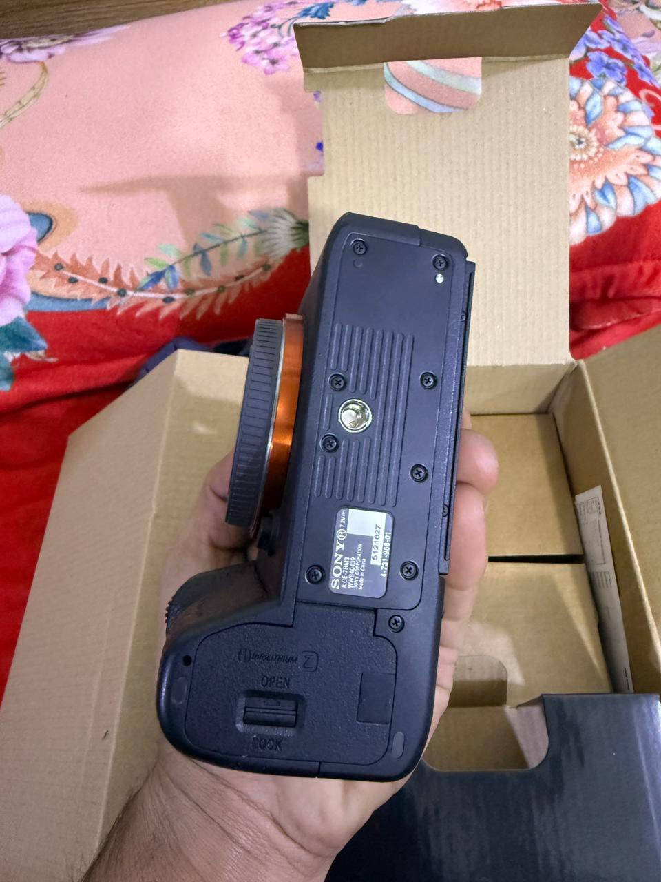 بدي كاميرا سوني A7riii 📸
نظافة 95‎%‎ لوك ✅

شترها 2k 🔥

كارتونة وغراضها كاملة 🤞

مكاني بغداد 

رقم تلفون 📞 *********** 

لتصير لوتي بالتعليقات علمود السعر ❌

إذا شراي خابرني وتعرف كامل التفاصيل ✅
