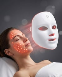 قناع LED • تحفيز الكولاجين • توصيل أربيل