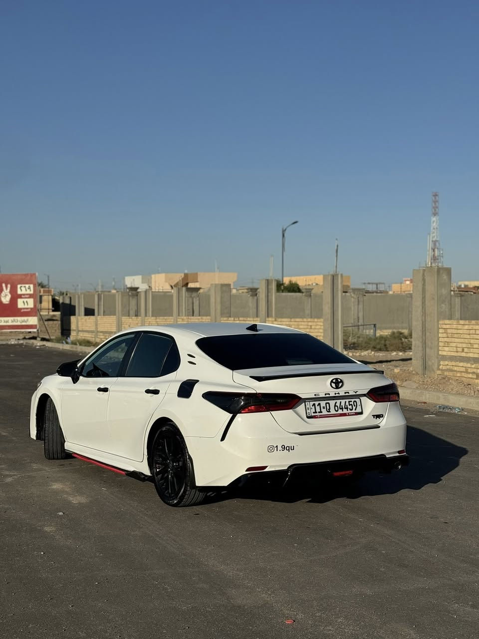 السلام عليكم
كامري للبيع موديل2022
(se)رقم بغداد دولي بسمي
ضرر..لا صبغ ولا تبديل 
عارضها 215$وبيه مجال للشراي 
ترهم مراوس على حسب القناعه
عنواني صلاح الدين بيجي 
لاستفسار ***********
