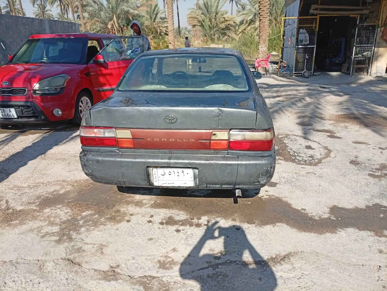 كورولا للبيع السعر 20 ورقه موديل 94 رقم بغداد حارس ثالث ***********
