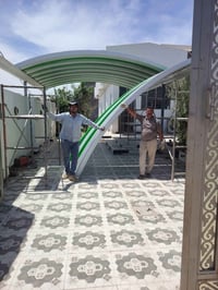 سقايف كي سبان 05 ساقيه 2ملم بوري ثقيل صبق حراري سعر المتر 30 الف كرسته...