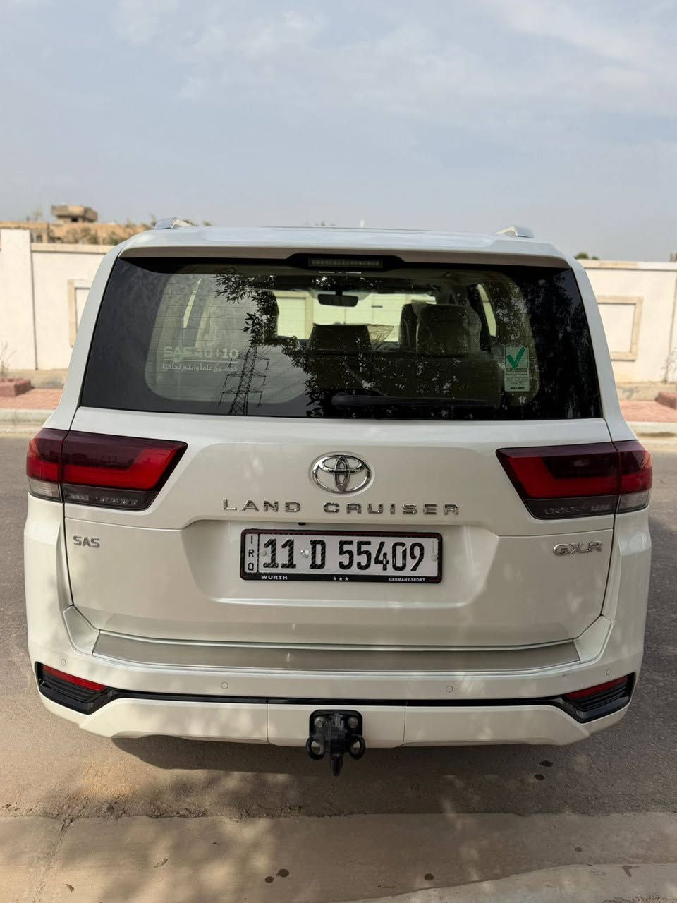 لاندكروز 2022 سبعينيه GXR ساز أصل تطبيق وام ضمان السيارة بوضع زيرو ماشيه 36 ألف كم مواصفات ساس
مودات قيادة
كشنات تبريد
باقي المواصفات معروفة
تنفس طبيعي
محرك 4000
رقم بغداد وباسمي 
كفالة عامة شرط فحص
جميع الصيانات بالشركة

🛑 السعر سوي تعليق يصل مباشرة 🤖 

مكاني بغداد
بعد العامرية
مجمع نجمة بغداد
المواصفات
محرك 6 سلندر 4000 تنفس طبيعي
نظام دفع رباعي
مودات قيادة متعددة
كشنات جلد مع تبريد
شاشة وسطية
كاميرا خلفية
تحكم بالمقود
نظام تثبيت سرعة
نظام أمان ووسائد هوائية
جنوط ألمنيوم
إضاءة LED

رقم صاحب السيارة 
***********
