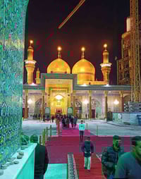 يا الله تنطلق حملة   يوم الاثنين الى الامام الكاظم (ع)  بعد صلاة الظهر...