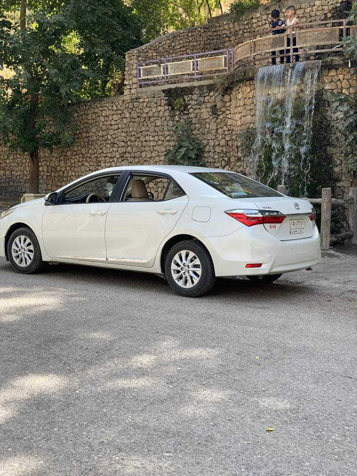 كورولا خليجي 2018
استلام شركة ساز  على ايدنه
مكفوله من الضربه والمحرك وكير وكلشي
بيها شخوط بسيطه ممبينه وطخه بالدعامية الاماميه من جوه 
محرك 2000
مكلف بالنشر
رقم صاحب السيارة
***********
