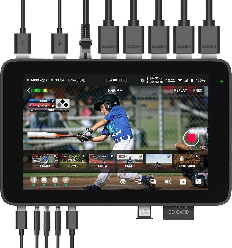 جهاز Yolo box ultra 
جهاز متعدد الاستخدامات 
ذوي الاختصاص يعرفون عنه اكثر بعد 
٤ كامرات in put hdmi
منفذ hdmi out
منفذ2 type C
منفذ 2 USB
منفذ مايك aux عدد 2
خط in line لادخال الصوت من مصدر خارجي مكسر او كارت صوت وما شابه
منفذ ايثر نت
منفذ سيم كارد
منفد اس دي كارد
تسجيل 1080/4K/2k
معدل 60 فريم
مرخص رسميا من الشركة الام للبث على منصات 
فيس بوك / يوتيوب /انستكرام / تيك توك
يدعم البث العمودي و الافقي
ستريم / تسجيل /بث مجالس حفلات /ايفنتات/جهاز عالمي متطور عباره عن قناة متكامله في هذا الجهاز 
بالاضافه الى ذلك تكدر تستخدمه كـ مونيتر لمراقبة اربع كامرات في ان واحد 
ومواصفات اخرى كثير قد يكون ذوي الاختصاص اكثر معلومات عن هذا الجهاز 

الي مهتم يراسلنا ويدلل


**إذا كنت صاحب هذا الإعلان وتريد حذفه لأي سبب، رجاءا أرسل رسالة إلى الدعم الفني**