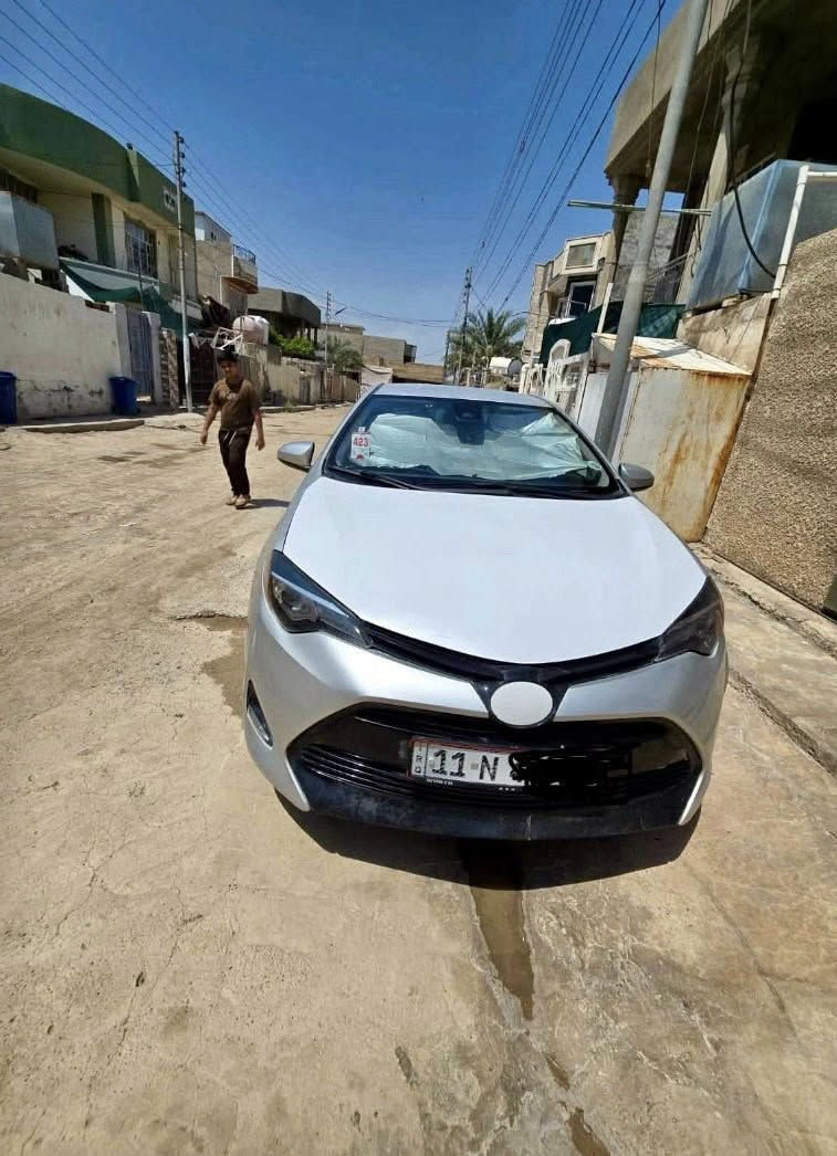 كورلا ٢٠١٩وارد أمريكي  الضرر قبق جنطه بدون تبديل بدون فتح
بارد فقط وصبغ قبق الجنطه بدون دواخل بدون أرباك  مكان السيارة بعقوبه السعر ١٣٧$ وبيه مجال
للاستفسار ***********
