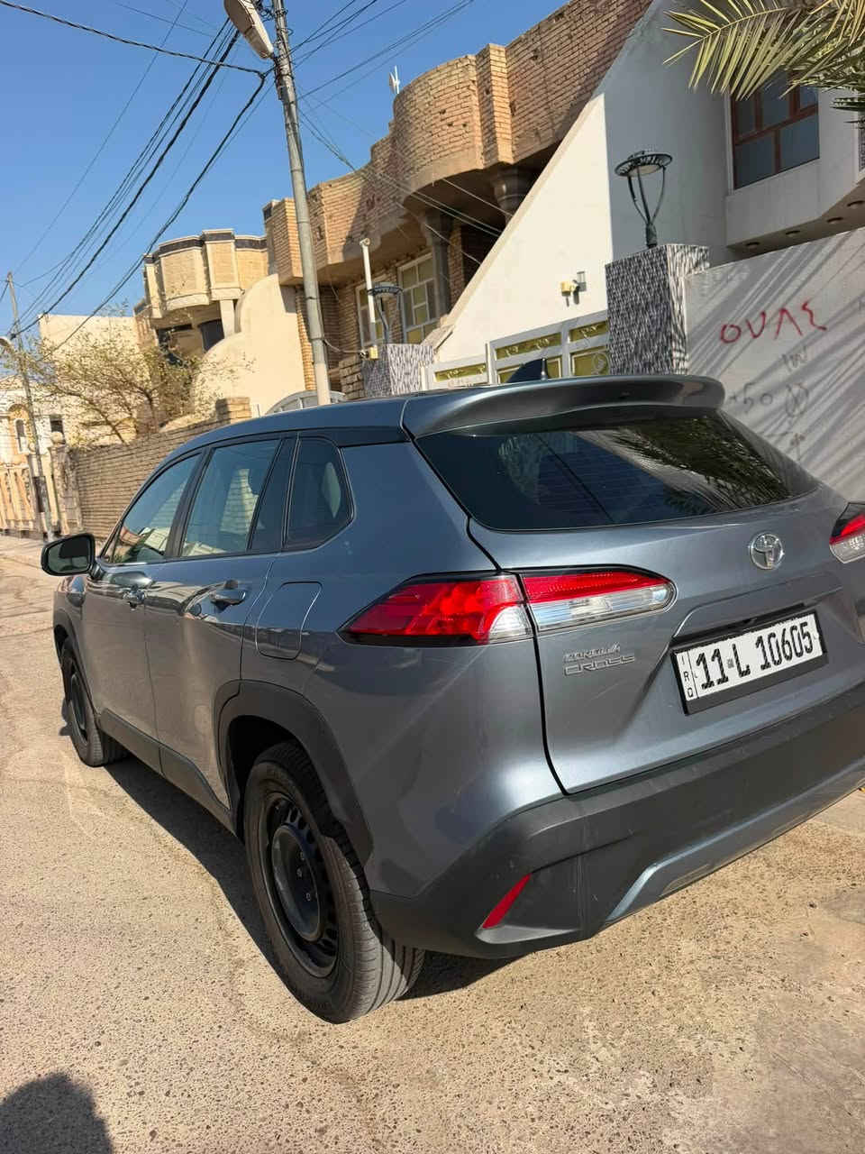 تويوتا كورلا كروس - Toyota
corolla cross
رقم بغداد باسمي
وارد امريكي بانزين فقط
الموديل : 2023 لون رصاصي 
فئة le
حادثها جاملغ عكس السايق وطرف البنيد
المسافة المقطوعة : 52 الف ميل
حجم المحرك : 2.0L بانزين فقط
داخل ابيض 
رادر امامي خلفي جانبي
شاشة كبيرة ابل كار + كروز سرعه
هاند بريك كهرباء
السعر 160 بيها مجال قليل
***********
