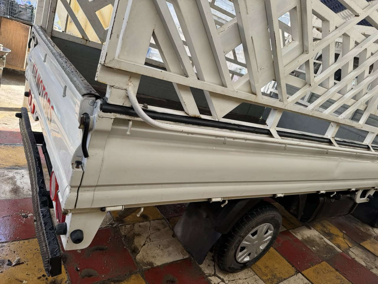 كيا بنكو 2700 موديل 2013 رقم بابل   محجر تخم تاير كير مكينه حداديه كله مكفول مكاني حله 
عارضه 100$
***********
