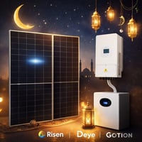 ️ خلّي الشمس تشتغل بدل الكهرباء الغالية!  هل تعاني من انقطاع الكهرباء ...