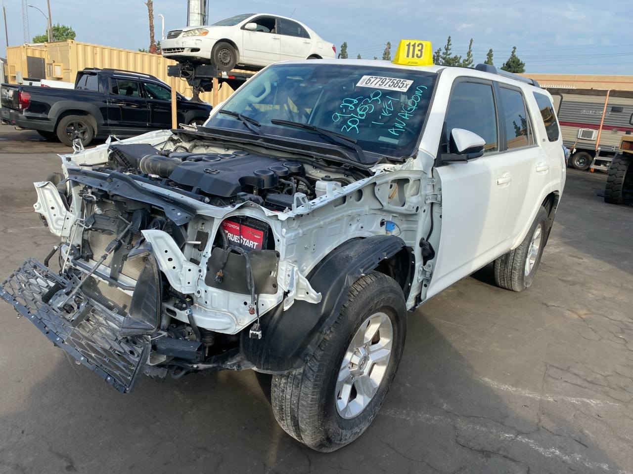 اللهم صل على محمد وآل محمد
وصول جديد بعدها باربيل . 
فوررنر 24 ابيض حادثها فقط خشم البنيد . 
بدون ايرباك مفتوحه الجاملغات بدون ضربه حتى ما يتاذن بالابواب تم ارجاع الجاملغات بدون اي سمكرة فقط البنيد انصبغ . صدر وايرباك وراديترات كلهم سليمة
مواصفات فول بريموم عدا الكامره الامامية
بعد باچر اروح ارقمها الي يحب ياخذها ابيع مرقم وكامل بأسمه ب33 الف اما اذا صارت القسمه ومابعت فأكيد رح يصعد بعد سعرها 
مكاني بغداد والسياره باربيل 
***********
