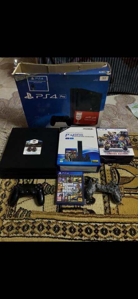 بلي 4 برو 1T اونلاين
نضافه فولل استخدام منزلي 
ويا قرص Gta ويدات 2 وشفتات جوستك
السعر 300  
مكاني بغداد الدوره


**إذا كنت صاحب هذا الإعلان وتريد حذفه لأي سبب، رجاءا أرسل رسالة إلى الدعم الفني**