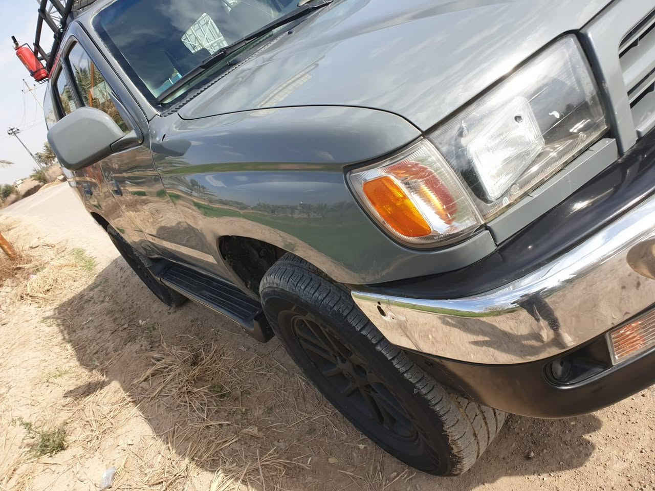 سلام عليكم. فور رنر. 2000
رقم انكليزي.   بسمي  مداور ثاني يوم
سياره  مبدله قمار. اثر كلبه
 كير اوتو.  وضع السياره
كلشي ابلا.  ولا قطرت
اخياس ***********
سعر ٧٥. وبيه مجال
