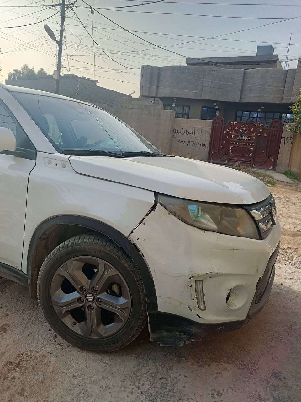 كراند فيتارا موديل١٧ حرة باسمي بغداد انكليزي الكشر كفالة المحرك الكير  كفالة نواقص   دعامية أمامية صدر دبلات تبريد مكاني بغداد الشعب السعر٩٠ للتواصل 
***********
