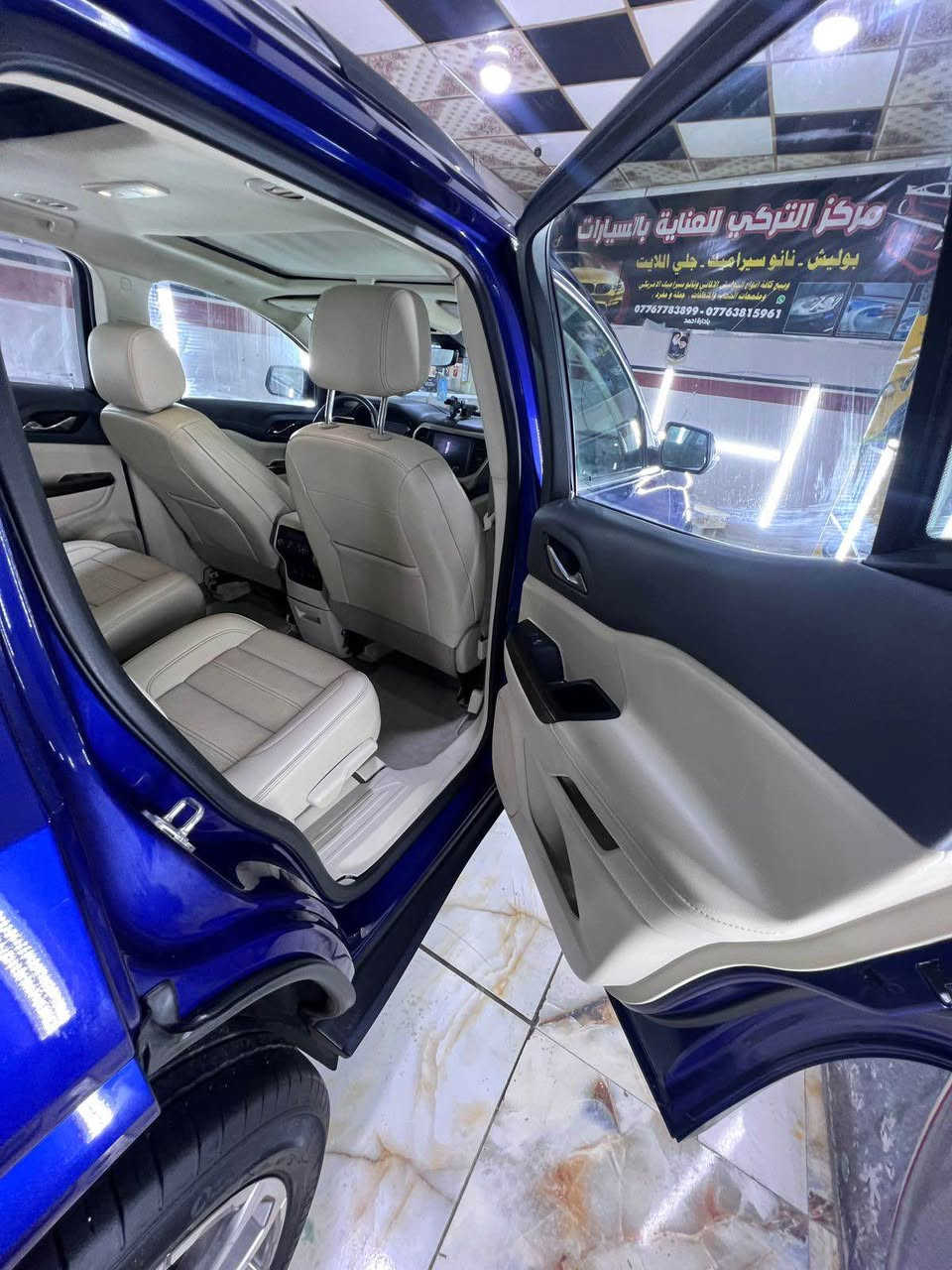 السلام عليكم اخوان الأعزاء 
عندي جمسي اكاديا للبيع رقم بصرة الدولي بأسمي موديل 2023 أصل فول 1/1 

 ((GMC ACADIA DENALI ))

مرقمه بصرة خصوصي حرة بأسمي

7 راكب ، المحرك 6 سلندر 3600 

دخول جديد السيارة حادث تقرير وكفاله  ماشية 18 الف ميل حقيقي وشرط فحص الجهاز 
   
السيارة  (المواصفات دينالي فول 1/1) 
مقاعد جلد ابيض ملكي VIP دواخل المقصورة 3 اللوان الاوف مع التطعيم الصاجي 
رادارات امامي - خلفي - جانبي  السيارة كلها رادارات
الكامرات (امامية - خلفية تحتوي نظام الرؤية 360 درجه خمس كامرات بيها حتى المرأة الداخليه الوسطية كامرة 
كشنات كهربائيه مع ذاكرة خزن ميموري
 كشن السائق هزاز/ مقاعد ( تدفئه + تبريد ) 
اربعة وضعيات  قيادة  متعددة
 تحديد مسار 
 داتا شو / شاشه دجتل للتنبيه عن الأشخاص  والسيارة 
  مقاعد خلفيه VIP تدفئه + تدفئه ستيرن
تبريد ثلاث قطع مناخي منفصل الجوانب والخلف
مراقبة النقطة العمياء 
توقف ذاتيه أمامي وخلفي 
حساس أمامي وخلفي 
 مري شفط كهربائي +رادادر+كامرة + أشاره +ترحيب+ 
هيتر
شاحن موبايل واير ليس
شاشه ابل بلي +كار بلي  
جنطه كهرباء ذكيه تفتح وتغلق عن بعد وبنظام ثلاث مستويات للارتفاع
ستيرن تحكم كهربائي فول بالكامل 
سقف  فتحتين  بانوراما
  بصمات جميع الابواب والجنطه + بصمه تشغيل عن بعد
للبيع فقط سعرها (288$) وبيها مجال قليل 

الضرر :  تقرير مياه امطار فاتحه عينه من أمريكا وبيها الفحص والسونار مالت بدي كار مابيه 

 مكان السيارة البصرة شط العرب 

☎️ الاستفسار الاتصال على رقم  : ***********
بي  واتساب البصرة, العراق
