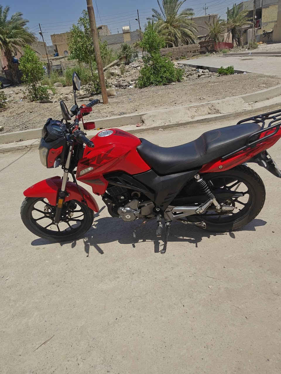 السلام عليكم دراجه RK200cc موديل 2024الدراجه نضيفه وخير من الله السعر 2200 وبيها مجال للشراي الدراجه مرقمه رقم اربيل بسم راعيها الرقم ***********موجود واتساب ورصيد ماسنجر مكاني بغداد الرشاد
