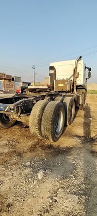رينو مشترك فالفو راس تريله مربوطه نساف 3محاور ثلاث أرقام رقم بغداد سنو...