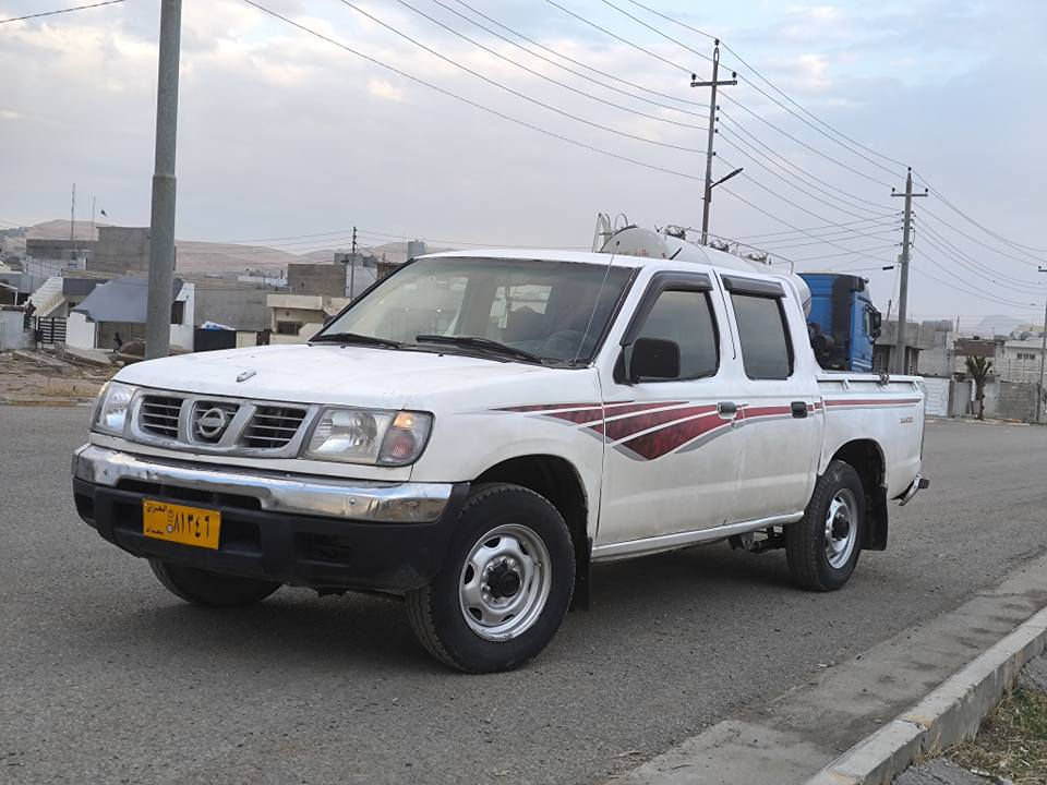 سەرە تابەناوی خوای گەورە 
نیسان پیکاب بۆفرۆشتن مۆدێل 2004مکینە بەخ بیلاد  سەیارەکە موزایدەیە بەشەرت وەکالە بکە ناو خۆتەوە گێڕو مەکینەو ئەکسل و شانسی مەزبووت تەبرید سارد و گەروم پاوەر بەشەرت سعری 55. 
ژ.م ***********
*********** السليمانية, العراق
