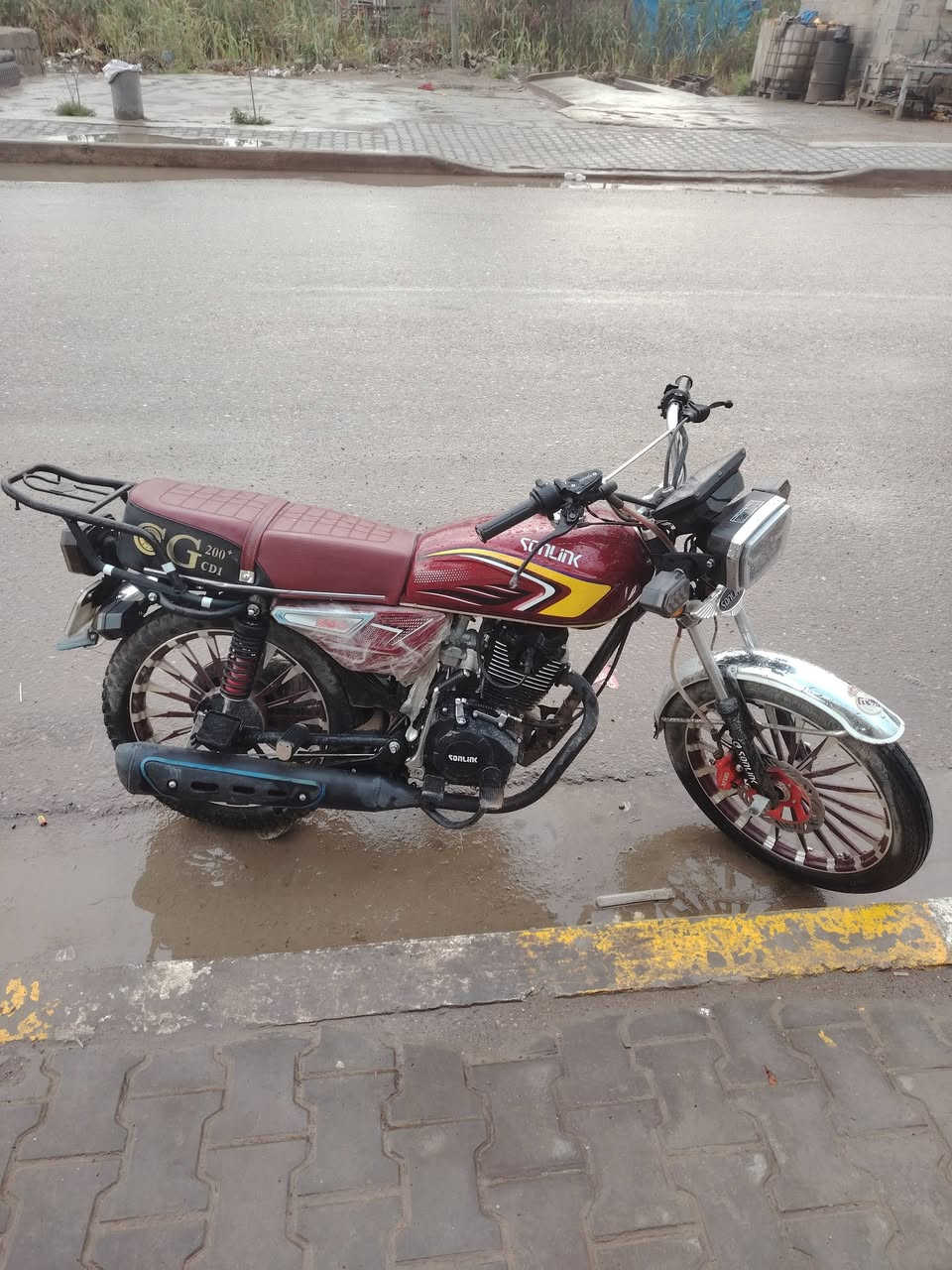 سلام عليكم
دراجة ايراني 5 كير صارلها شهرين من نازله رمبه بلادي ممبدل بيها اي شي مكفوله من ناحية كلشي مكاني بغداد
***********
