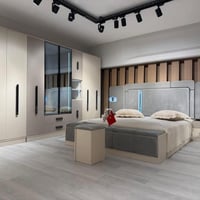 ميرا ٢ • سرير مخزن هيدروليك • إضاءة مدمجة