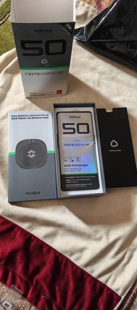 انفنكس نوت 50 برو بلص 5G استخدام سبوع سعره 530 الف وبي مجال مكاني بغداد الزعفرانية ***********
