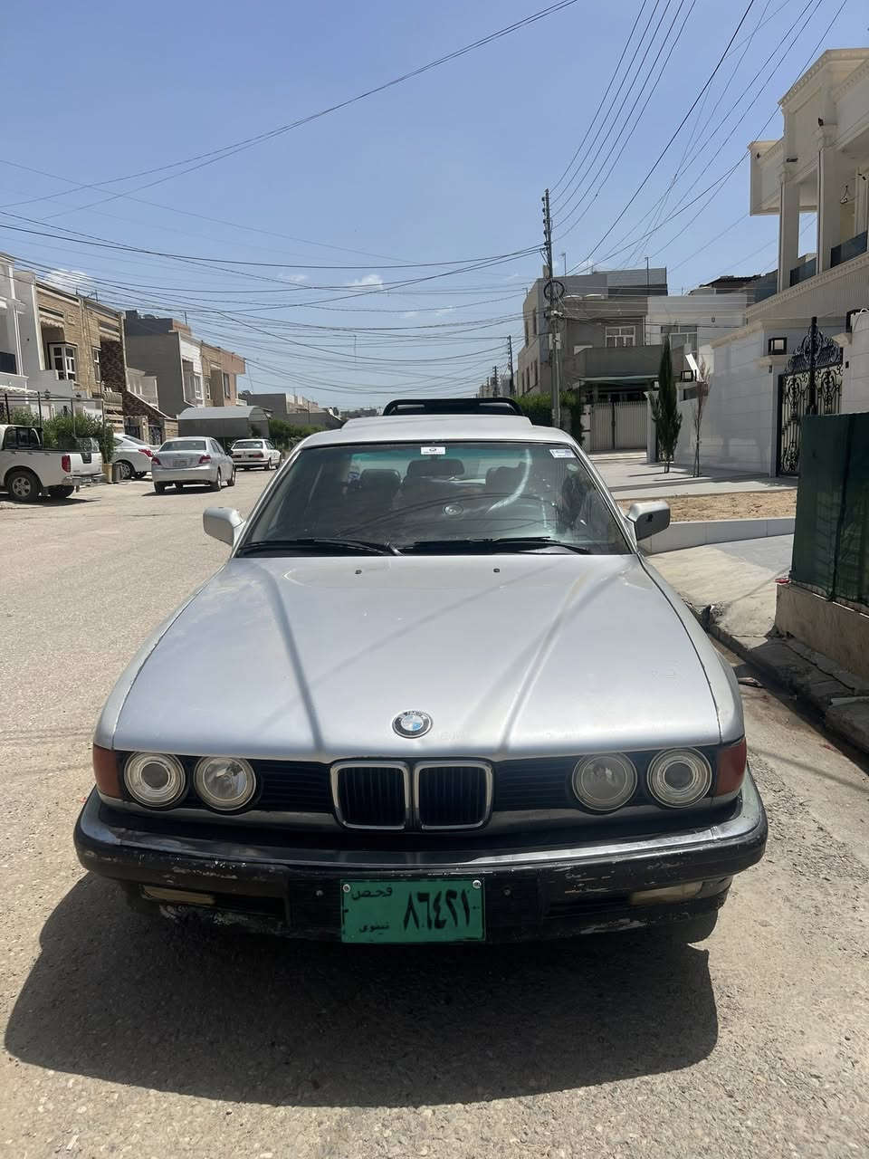 بیئم ١٩٩٤ ئاڕم بڵاستیک سڵێمانی پێشو پشتی کەپسە بێ لێدان گێر مەکینە کارەبایەت تەبریت بەشەرت چوار تایەی تازەی لە ژێرە زۆر خاوێن ماوەتەوە بێ کێشەیە سەیارەکە سعر٣٨$ مەجال شوێن هەولێر رەقەم تەلەفۆن ***********
