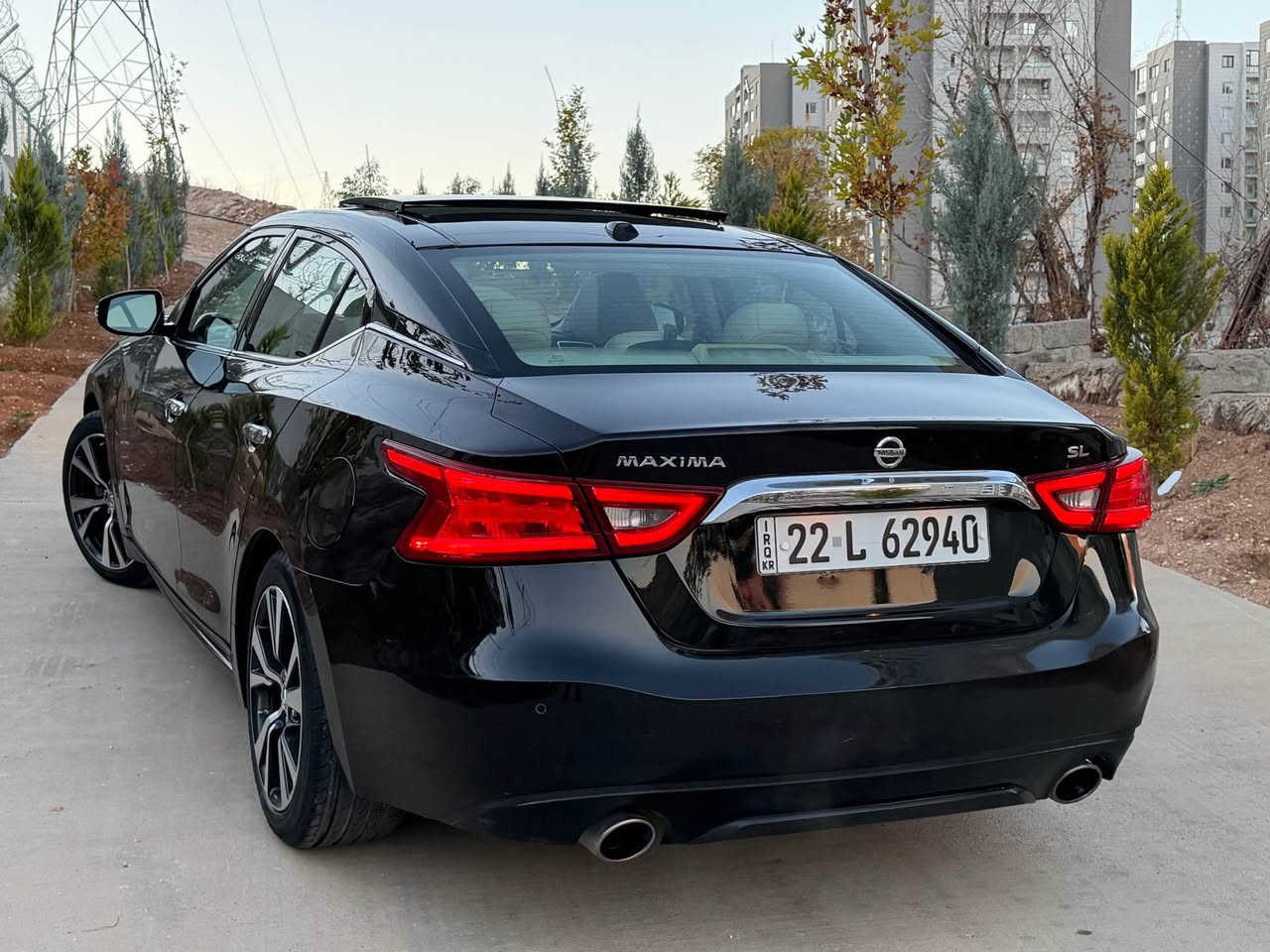 نيسان مكزيما  /حادث سطحي //موديل 2018
مواصفات SL / بجم كبس / خلف كبس بدون دواخد

ظررها. قطعتين  (  باب  خلفي + هلال جاملغ   )
ايرباك فقط سترين وبرده راجع شركة 

محرك سته سلندر 3500 تنفس طبيعي
كير ومحرك وكهربائيات وصدر نظافة 100‎%‎ 

سعر  123 $  ومجال بسيط
اي استفسار
***********وتساب
***********
مواصفات السيارة فول فول .. بانوراما .. داخل بيج .. كير توماتيك + عادي .. بصمة تشغيل .. بصمة ابواب .. تشغيل عن بعد .. شاشة جبيرة .. نظام خرائط .. كشنات جلد.. كشنات هيتر .. سترين هيتر .. كشنات كهرباء .. ثلاث مودات قياده .. 
رادار امامي .. نقطه عمياء ..  قياده ذاتيه ..  حساسات خلفيه شاشة جبيره .. كاميرا دواره … سستم سماعات ماركت BOSS… …اشاير بل مري

لايتات ليد .. بك لايتات ليد .. ويل كب كروم بلاد .. كشافات اماميه .. تبريد قطعتين ثلج .. 
فووول تحكمات سترين + كروز سرعه .. دبل USB .. 
السياره جاهزة وكلها ع وضع الشركة 

رقم سنويه هزة فحص جديد باسمي تحويل وكاله نفس اليوم دهوك, العراق
