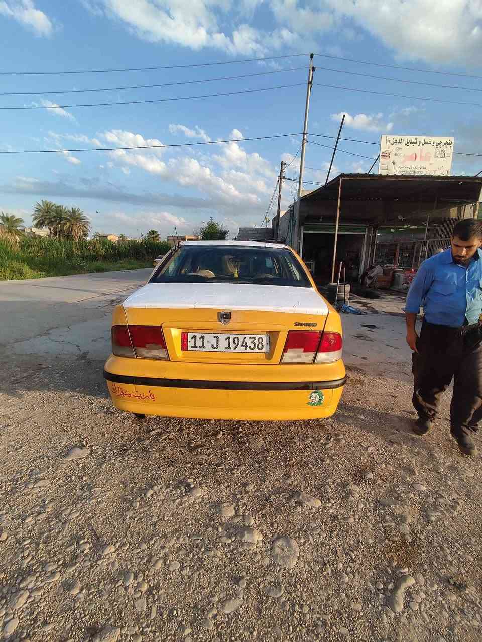 سلام عليكم سمند موديل 10كير ومحرك حلوت بلاديه باتري جديد كهربائية كله شغال صدر نضيف تايرات نضيف رقم انكليزي تحويل مباشر هيه غرمات مصفره سياره احلاه من صوره سعر 33وبيها مجال عنونها ديالى خانقين راقم الهاتف *********** خناقين, ديالى
