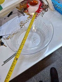 طاسة كرستال كبيرة • بالدرزن • حلة شارع 60