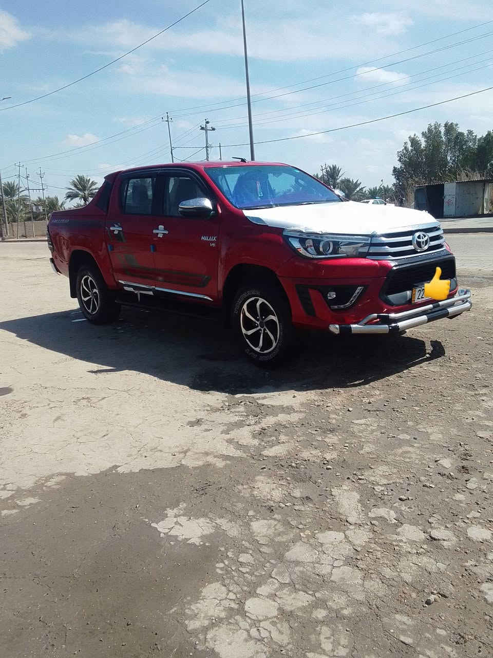 سلام عليكم اللبيع هيلوكس 2018 كويتي أكثر الاستفسار عله رقم ***********
