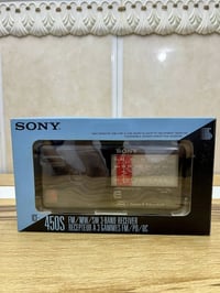 بعد اذن الآدمن راديو سوني موديل icf-450s ماليزي الصنع١٩٨٨ يعمل على بطا...