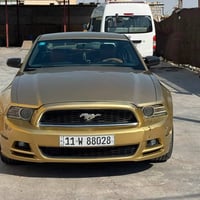 موستنك 2014 مصبوغه عام تغيير لون حادثها براكيت خلفي فقط وبيها طخه بالد...