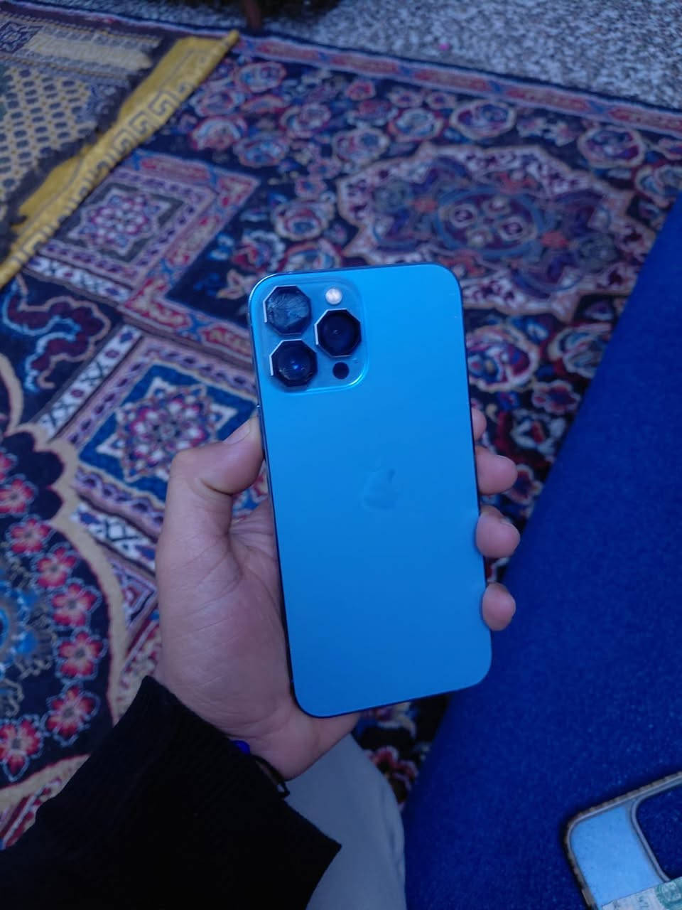 سلام عاليكم أيفون 13 برو ماكس أمريكي الجهاز شوفت عينكم بس شاشه مبدله اصليه سعر الجهاز 450وبي مجال قليل العنوان الشعب ***********
