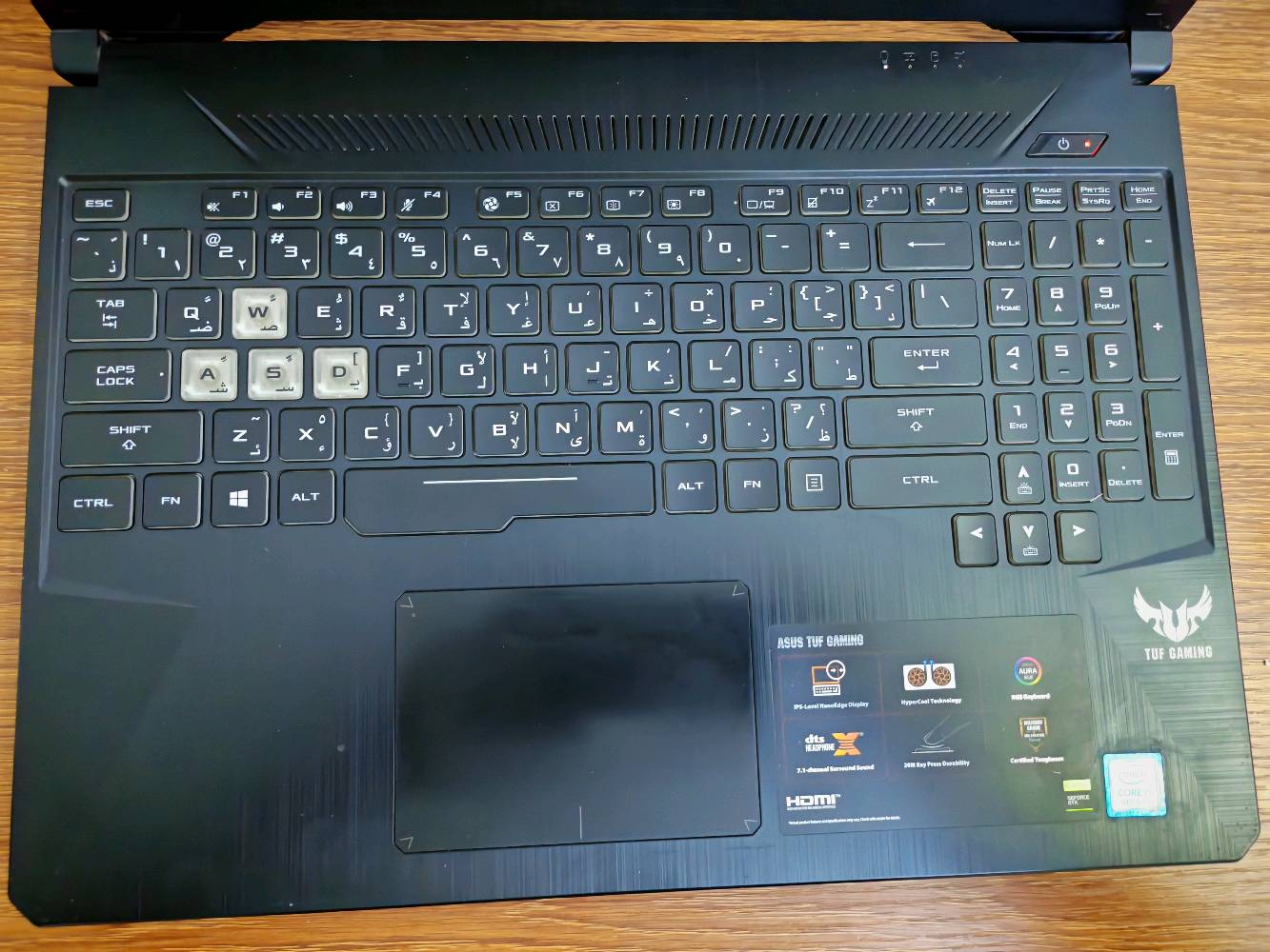 ASUS TUF Gaming FX505

Intel Core i5-9300H (9th Gen)
NVIDIA GeForce GTX 1650 (4GB GDDR5)
8GB DDR4
SSD 256GB + HDD 500GB 2.5
15.6" Full HD (1920x1080) IPS, 120Hz
المهيكل معدن 

السعر 550

مكان - بابل القاسم. 
***********