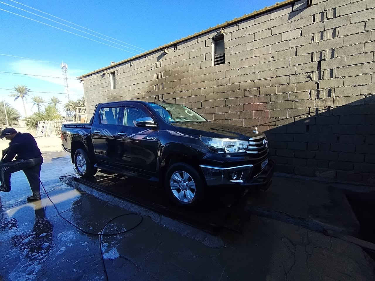 السلام عليكم للبيع تيوتا هايلوكس2019 كويتي مكفول كفالة عامة رقم بغداد مكرر  دولي بسمي المكان الفلوجة ***********
