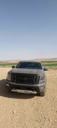 نيسان تيتان موديل 2021 سياره بيه بارد فقط  رقم أربيل  سعره 265 ورقه  و...