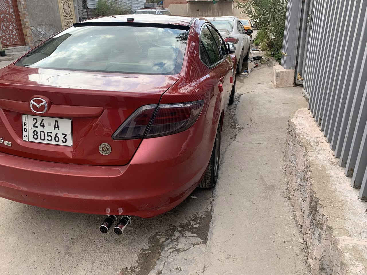 مازدا 6 وراد سعودي 
مكفوله من اي تبديل فقط باب  وره السايق شويه صبغ
تخم تاير ياباني صدر كله جديد 
تبريد قطعتين. مري شفط 
محرك 2500 مكفول 
تبريد ثلج. منظومه زنون عالي ناصي 
سياره بسمي عنوان بغداد مدينة الصدر 
سياره حلوه وبلاديه وجازه السعر 85 ورقه وبيه مجال
رقمي ‭0770 833 2073‬
