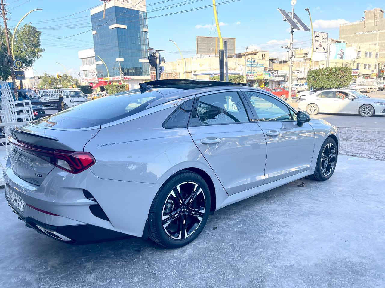 للبيع
كيا K5 جيتي لاين فول مواصفات موديل 2021
بنوراما
بصمة تشغيل وابواب
داخل جلد احمر
تشغيل عن بعد
كشن كهرباء
رادارات امامي وجانبي
تحديد مسار
كامرة 180 درجة
جنطة كهرباء
انارة داخلية متغيرة
سايد بريك دكمة
سيارة كاملة بدون نقص
الحادث فقط بنيد بدون ايرباك وبدون دواخل
وفيها بارد قليل بالجاملغ اليسرة
رقم بغداد مميز 
السعر 178 وبيه مجال
غير متواجد ع الفيس للاتصال او واتس اب ***********
