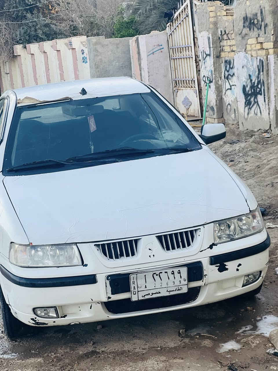 السلام عليكم 

 سمند 2010

بيضة خصوصي رقم قادسيه مشروع وطني 

جاهزه ع اخر برغي مَـטּ كير ومكينه وحداديه 
سياره الحمدالله معايزه شي 
ومكانها ب ديوانيه مراوس ب بي ام نضيفه وراس براس 
سياره جاهزه ع اخر حبايه رقمي وبي واتساب هم ***********
