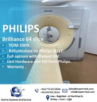 تعلن شركة تقنية الخبير عن توفر جهاز  Philips CT Brilliance 64 slice  w...