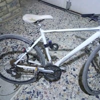 بايسكل بالة حجم 27 كلشي مابي بريكات شغاله عكرب يبدل وتايرات نضيفات الب...