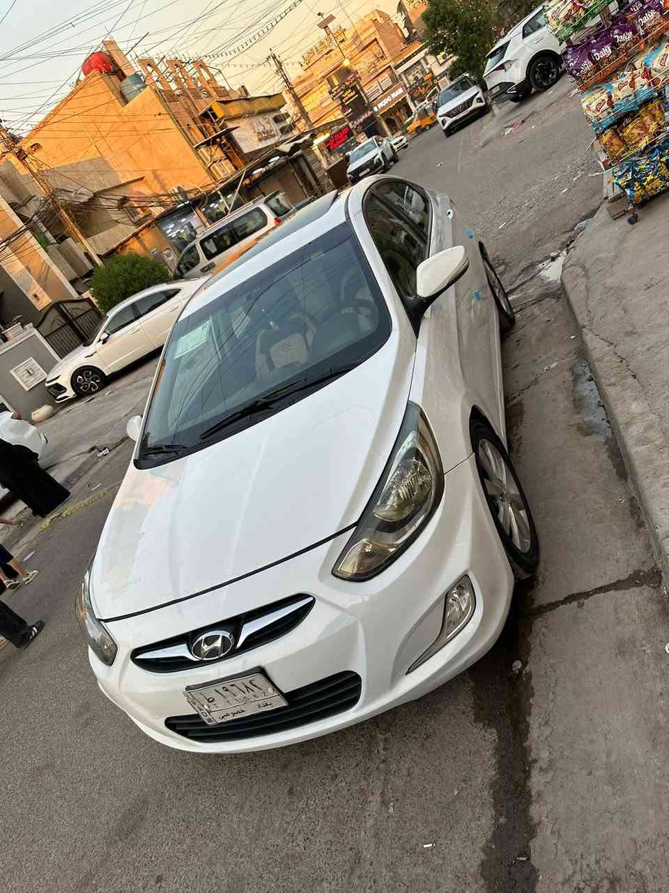 سلام عليكم اكسنت خليجي موديل 12 مكينة 1600 قطرتين السياره جازها من كلشي كفالة سياره بدون صبغ 5 ويل كب سياره مواصفاتها معروفه ماشيه 195 ع ايدي بسمي  سياره ما  السعر 88  متعوبه مكاني بغداد الاستفسار ع رقم ***********

