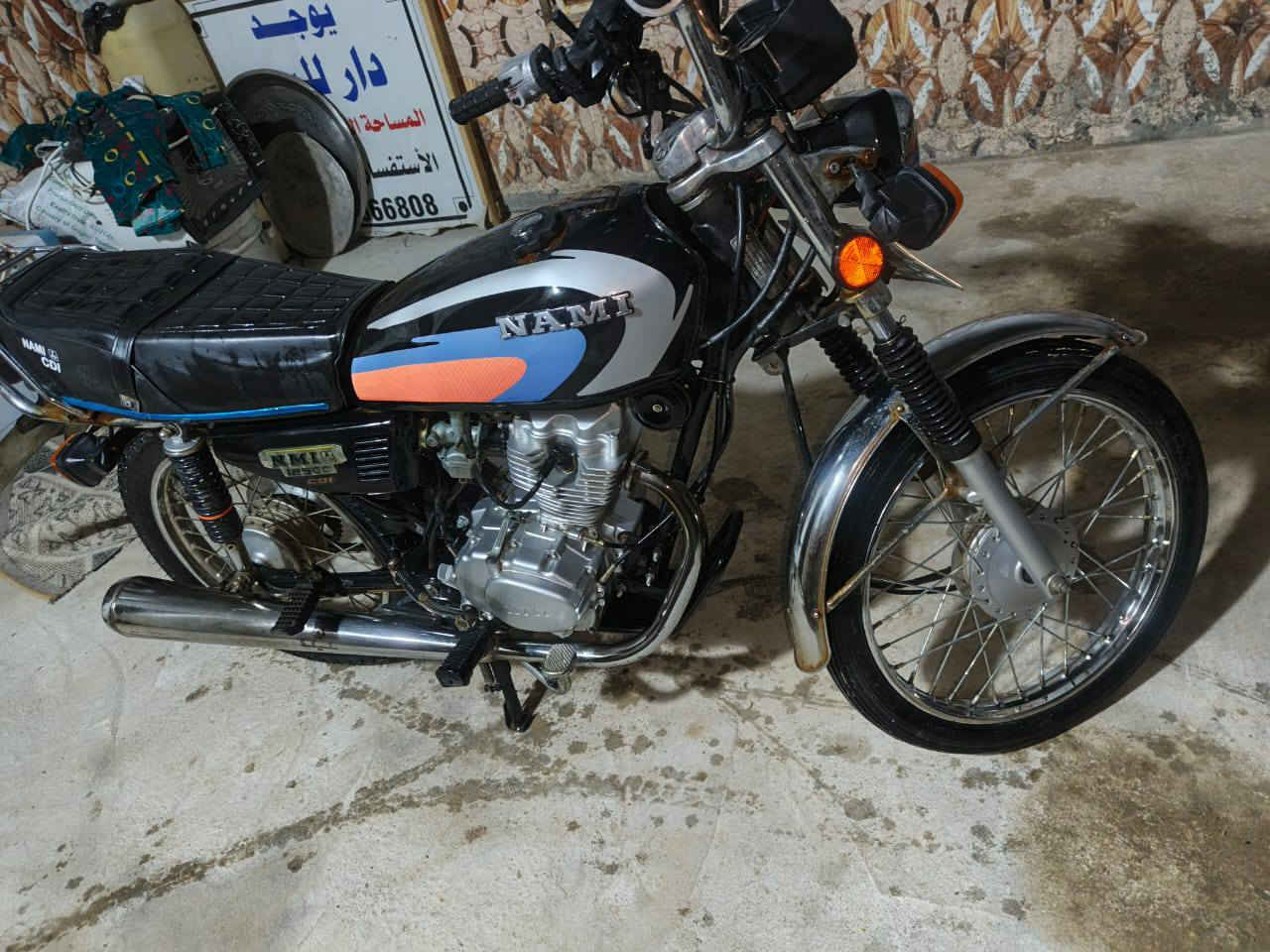 السلام عليكم دراجه ايراني شلامجه موديل 2024طلعتهه من الوكيل قبل 4اشهر 2026سعرها مليونين و150وبيهه مجال اللوحه اربيل رقم وسنويه عنواني البصره الدراجه كفاله عامه  ***********
