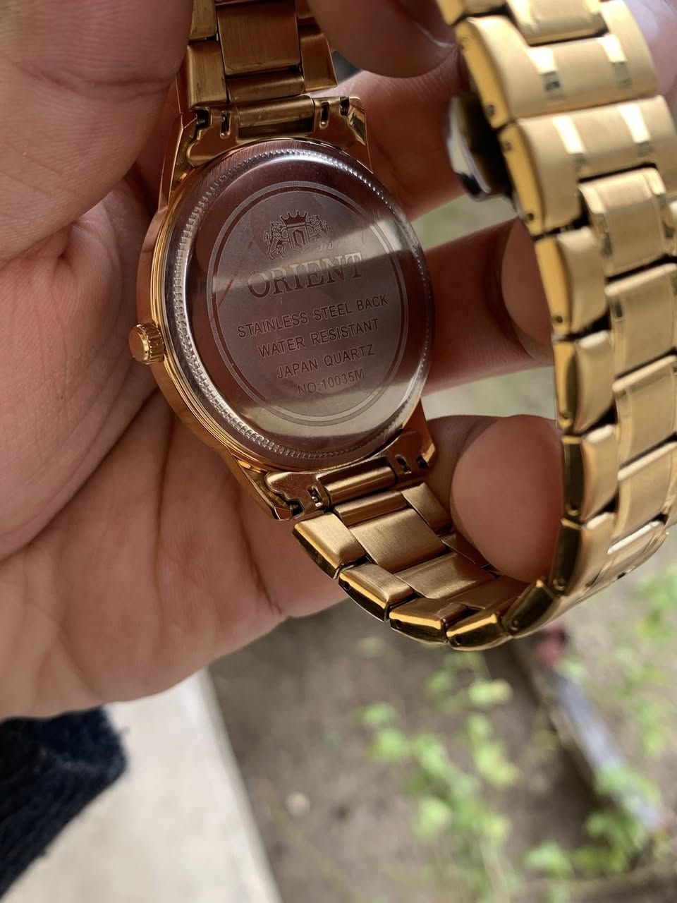 اورينت النقيب ٣ نجمات ياباني دولي
باله واربي موديل قديم 

قفل قراشة 

منفذ شهري ويومي 

زجاج زفير ضد الخدش والكسر 

 

معدن ستانلس ستيل ضد الماء 

السعر  30 الف على اول تم


**إذا كنت صاحب هذا الإعلان وتريد حذفه لأي سبب، رجاءا أرسل رسالة إلى الدعم الفني**