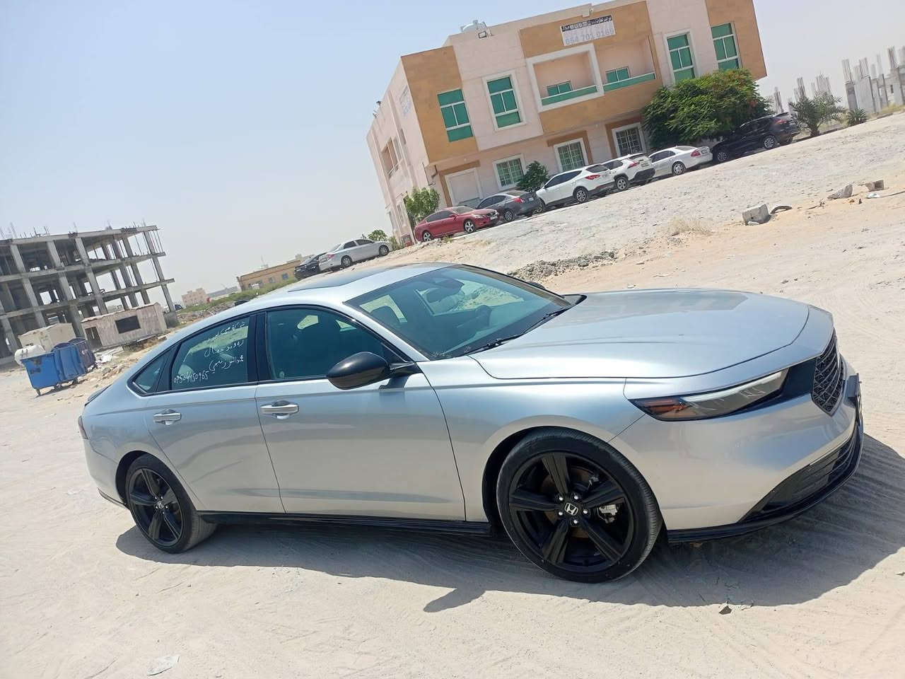 السلام عليكم  هوندا اكورد موديل 2024 سبورت L  سياره ماشيه ١٦ ميل سياره اربيل تترقم للتواصل على رقم ***********
