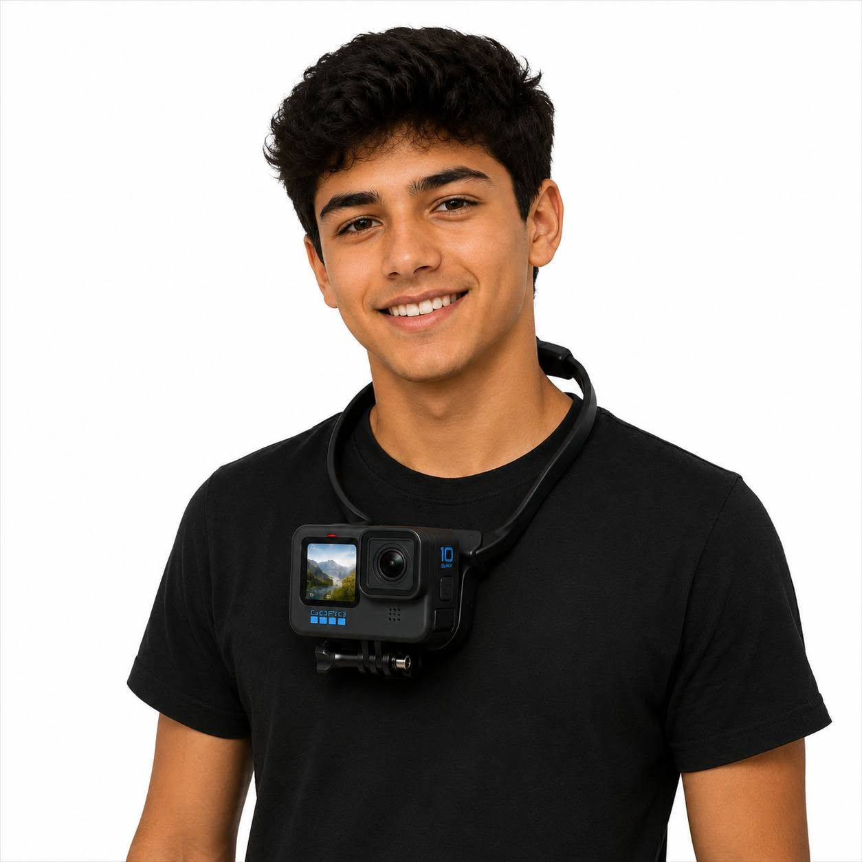 السعر 19 الف
حامل كاميرا وهاتف للرقبة Neck Holder Mount بتصوير منظور الشخص الأول

• حامل يُرتدى حول الرقبة لتثبيت الكاميرا أو الهاتف أثناء التصوير من منظور الشخص الأول (POV).

• مناسب لتصوير الفيديو أثناء الحركة أو الاستخدام باليدين دون الحاجة إلى حمل الجهاز بشكل مستمر.

• يدعم التصوير الأفقي والعمودي.

• مزود بمفصل كروي قابل لتعديل الزاوية حتى 360 درجة.

• يحتوي على زر فتح سريع (One-Touch Open) لتسهيل الاستخدام.

• يأتي مع حزام صدر قابل لتعديل الطول للمساعدة في تقليل الاهتزاز أثناء التصوير.

• نوع المنتج: حامل رقبة للكاميرا والهاتف (Neck Holder Mount)
• الاستخدام: تصوير منظور الشخص الأول (First-Person Video)
• زاوية التعديل: 360 درجة
• أوضاع التصوير: أفقي وعمودي

• التوافق:
كاميرات GoPro HERO 6 / 7 / 8 / 9 / 10 / Max
كاميرات الحركة المشابهة مثل AKASO وAPEMAN وCrosstour وXiaoyi وSony
الهواتف الذكية بعرض يصل إلى 7.8 سم

محتويات العلبة:
• حامل الرقبة Neck Holder Mount
• حزام صدر قابل للتعديل
• دليل الاستخدام (Product Manual)


**إذا كنت صاحب هذا الإعلان وتريد حذفه لأي سبب، رجاءا أرسل رسالة إلى الدعم الفني**